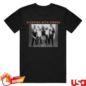 kenny Sleeping With Sirens Merch Photo Tour 2025 Black Shirt0
