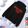kenny Sleeping With Sirens Merch Serif Text Logo Black Pullover0