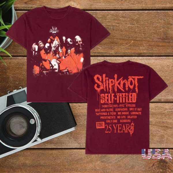 kenny Slipknot Merch Store Self Titled 25 Years Shirtss