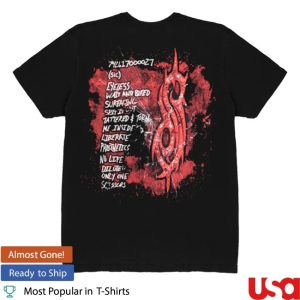 kenny Slipknot Merch Store Self Titled Tracklist Shirts kenny Slipknot Merch Store Self Titled Tracklist Shirts