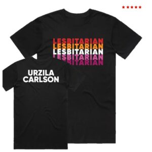 kenny Sound Merch Shop Store Urzila Carlson Lesbitarian Black Shirta kenny Sound Merch Shop Store Urzila Carlson Lesbitarian Black Shirta