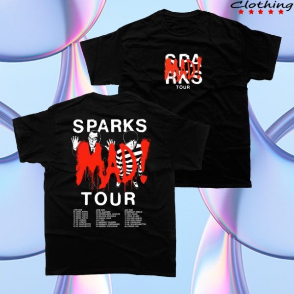 kenny Sparks Official Merch Store 2025 Mad Tour Shirt