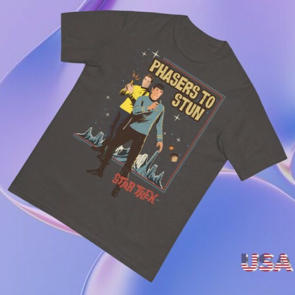 kenny Star Trek Merch Star Trek The Original Series Phasers To Stun Unisex Comfort Colors Shirt1