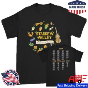kenny Stardew Valley Concert Merch Shop Store Symphony Of Seasons Tour Black Shirtd kenny Stardew Valley Concert Merch Shop Store Symphony Of Seasons Tour Black Shirtd