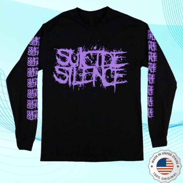 kenny Suicide Silence Merch Store Suicide Silence Crow Longsleeve Shirt