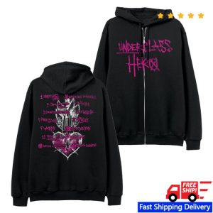 kenny Sum 41 Store Underclass Hero Anniversary Tracklist Zip Hoodie Black1 kenny Sum 41 Store Underclass Hero Anniversary Tracklist Zip Hoodie Black1