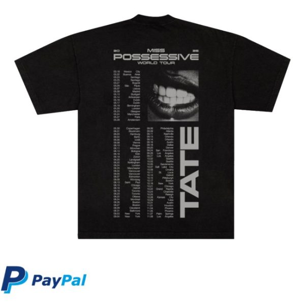 kenny Tate Mcrae Merch Store Pose Black Tour Shirts