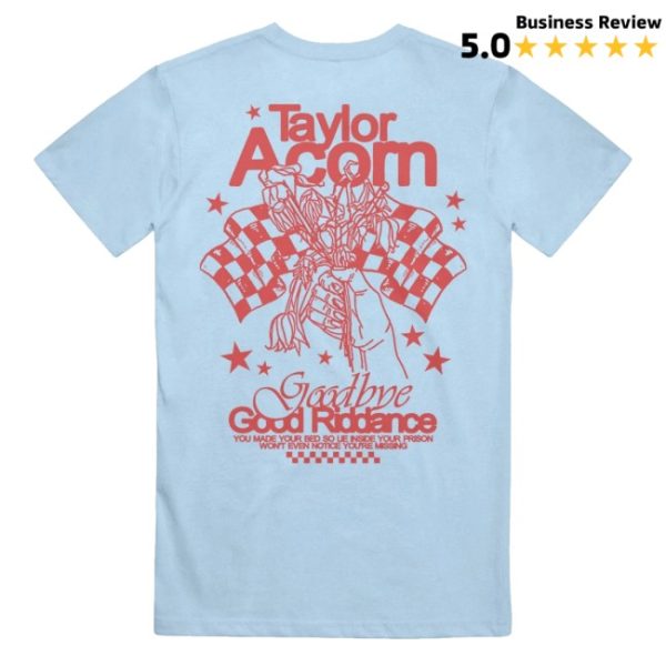 kenny Taylor Acorn Merch Store Goodbye Good Riddance Hydrangea Shirts