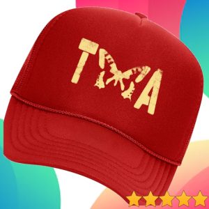 kenny Taylor Acorn Merch Store Ta Butterfly Red Trucker Hats