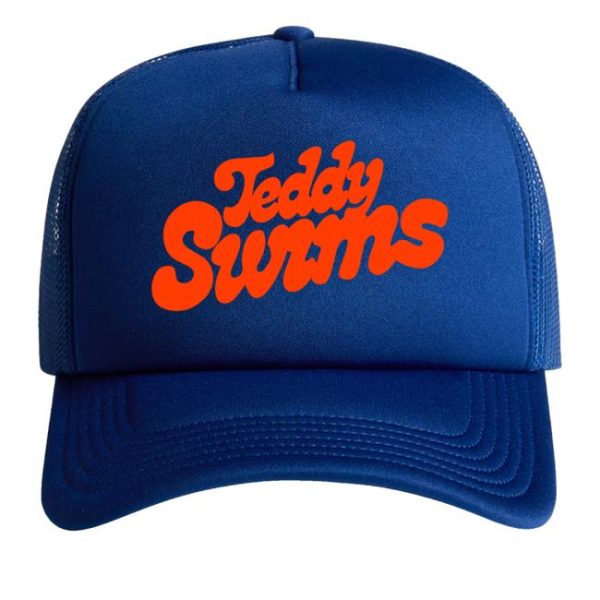 kenny Teddy Swims Swims Logo Trucker Hat