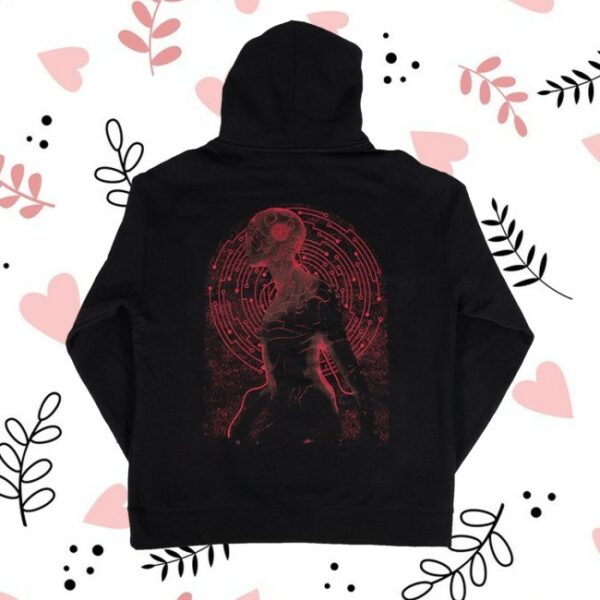 kenny Tesseract Merch Store Burden Hoodie Black