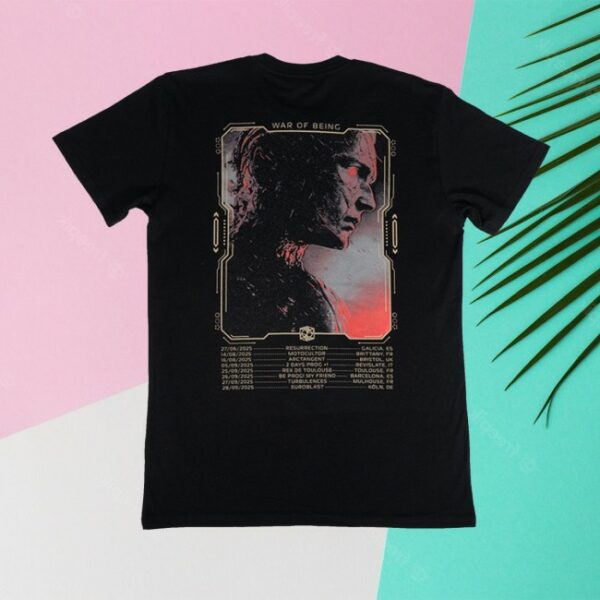 kenny Tesseract Merch Store Summer Tour 2025 Shirt Blacks