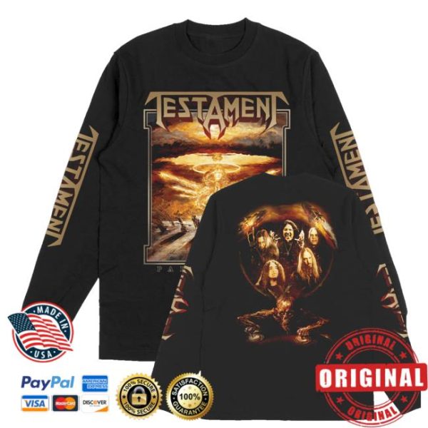 kenny Testament Legions Merch Para Bellum Long Sleeve Shirtsf