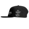 kenny Teyana Taylor Merch Script Hat In Black 1