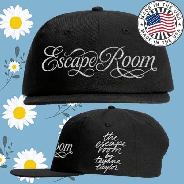 kenny Teyana Taylor Merch Script Hat In Black1