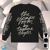 kenny Teyana Taylor Merch Script Longsleeve In Black 1