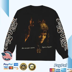 kenny Teyana Taylor Merch Script Longsleeve In Black0 kenny Teyana Taylor Merch Script Longsleeve In Black0