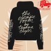 kenny Teyana Taylor Merch Script Zip Hoodie In Black 1