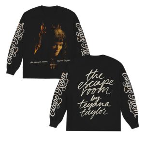 kenny Teyana Taylor Merch Store Script The Escape Room By Teyana Taylor Long Sleevess kenny Teyana Taylor Merch Store Script The Escape Room By Teyana Taylor Long Sleevess