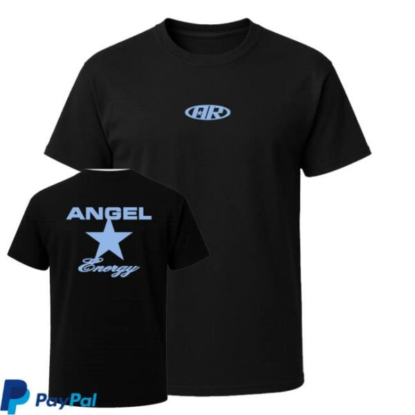 kenny The Angel Reese Merch Shop Store Ar Angel Energy Black Shirta
