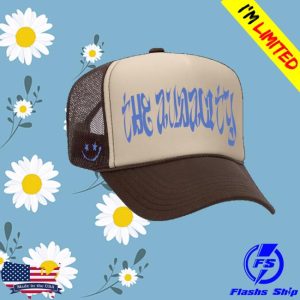 kenny The Audacity World Merch Store Shop Contrast Trucker Brown