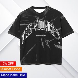 kenny The Audacity World Merch Store Shop Loose Fitting Reverse Tie Dye Tee kenny The Audacity World Merch Store Shop Loose Fitting Reverse Tie Dye Tee