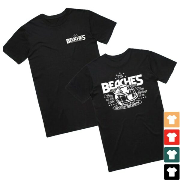 kenny The Beaches Merch Edge Of The Earth Black Shirt0