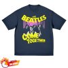 kenny The Beatles Store Merch Come Together Distressed Navy Shirt
