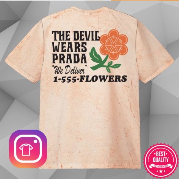 kenny The Devil Wears Prada Merch Florist Dye Tee