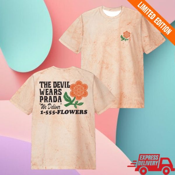 kenny The Devil Wears Prada Merch Florist Dye Tee1