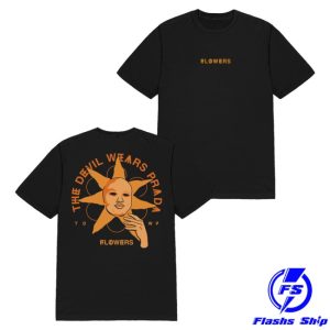 kenny The Devil Wears Prada Merch Sunflower Face Tee1 kenny The Devil Wears Prada Merch Sunflower Face Tee1
