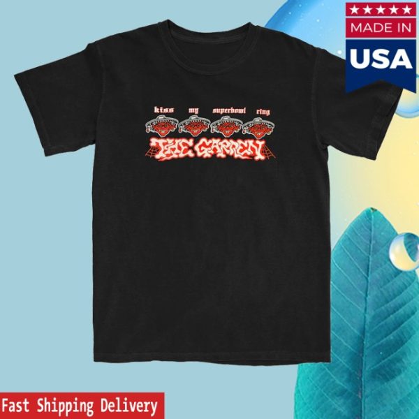 kenny The Garden Merch Store Kiss My Superbowl Ring Tee