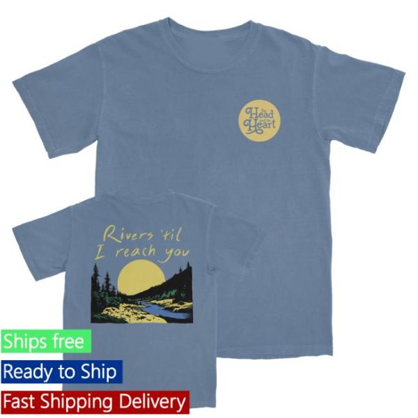 kenny The Head And The Heart Merch Shop Store Thath Blue Rivers Shirtx