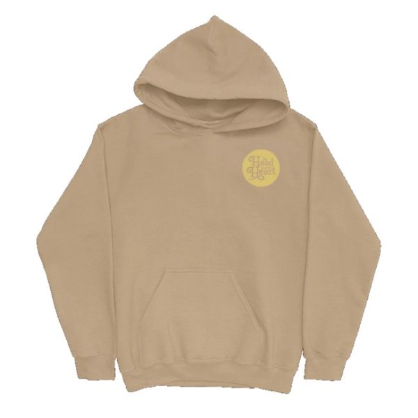 kenny The Head And The Heart Merch Store Arrow Sandstone Hoodie