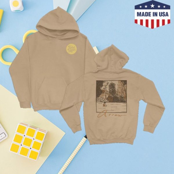 kenny The Head And The Heart Merch Store Arrow Sandstone Hoodiess