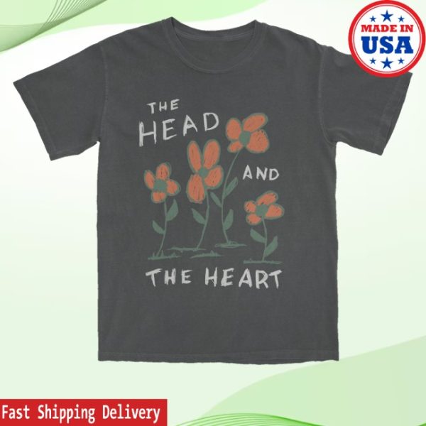 kenny The Head And The Heart Merch Store Thath Flower Tour Dated Shirt