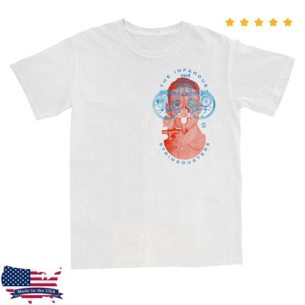 kenny The Infamous Stringdusters Merch The Infamous Stringdusters Eye Test Shirt1