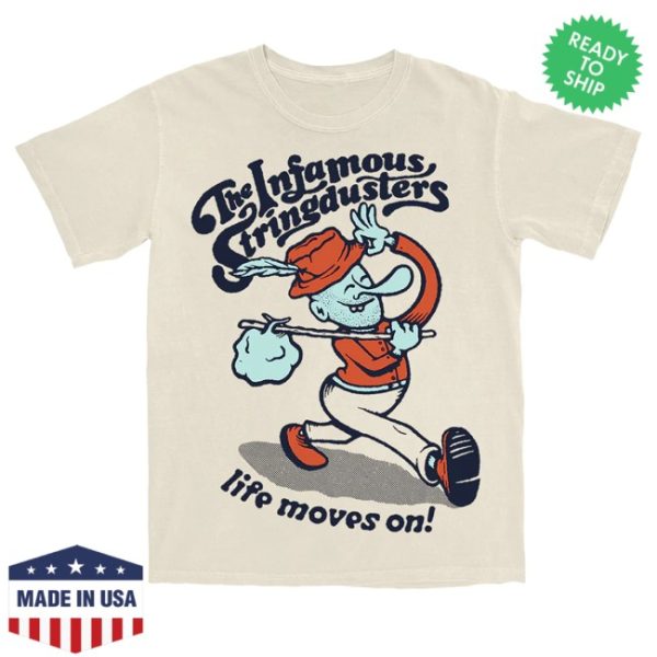 kenny The Infamous Stringdusters Merch The Infamous Stringdusters Life Moves On Shirt