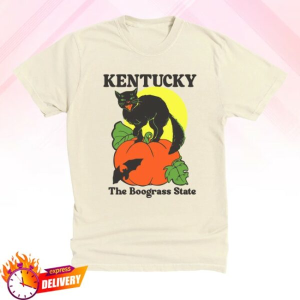 kenny The Kentucky Shop The Vintage Boograss State Black Cat Shirt