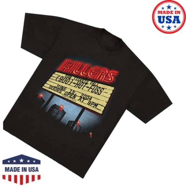 kenny The Killers Music Band Merch Shop Summer Motel Sign Shirtd