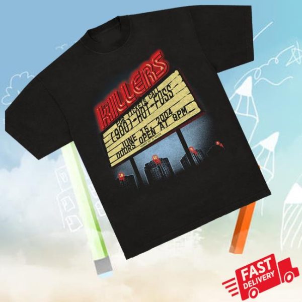 kenny The Killers Music Band Merch Shop Summer Motel Sign Shirts