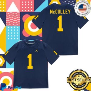kenny The M Den Shop Merch Michigan Wolverines 1 Donaven Mcculley Student Athlete Blue Football Jersey1 kenny The M Den Shop Merch Michigan Wolverines 1 Donaven Mcculley Student Athlete Blue Football Jersey1