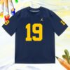kenny The M Den Shop Merch Michigan Wolverines 19 Bryce Underwood Student Athlete Blue Football Jersey