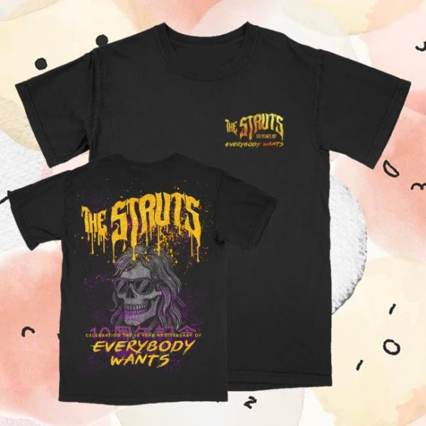 kenny The Struts Merch Shop Store 10 Years Of Everybody Wants Shirt
