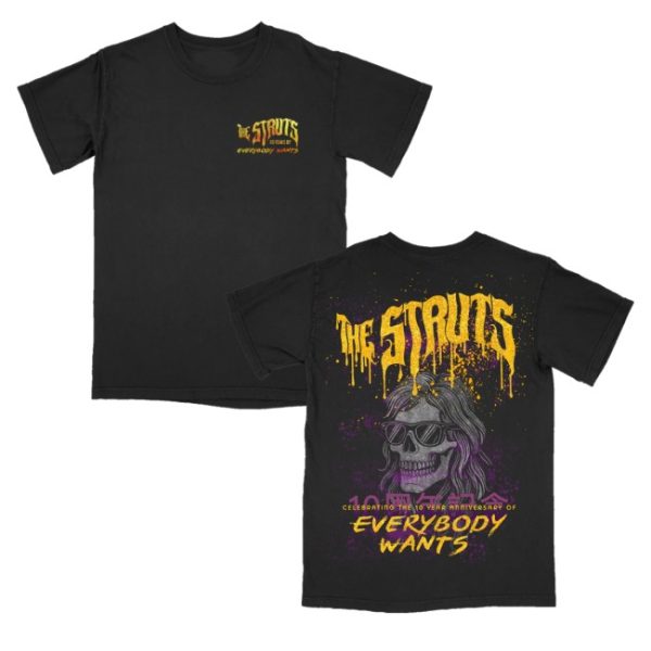 kenny The Struts Merch Store 10 Years Of Everybody Wants Shirtcc
