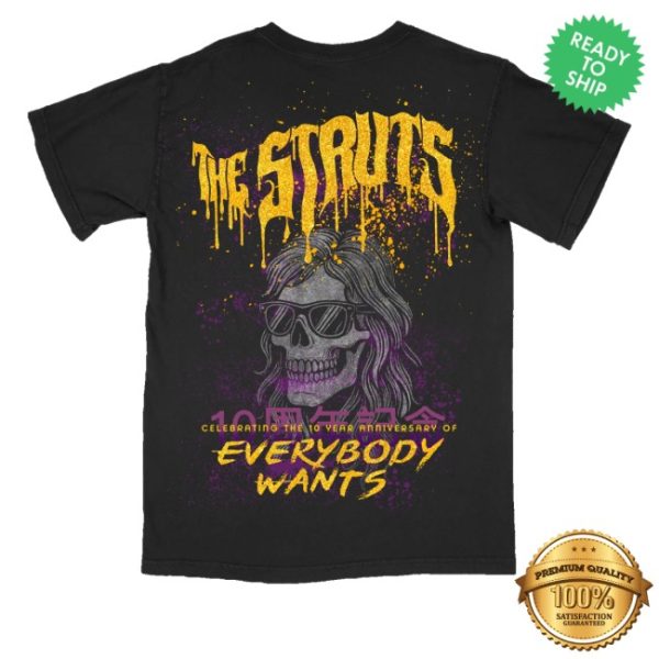 kenny The Struts Merch Store 10 Years Of Everybody Wants Shirts