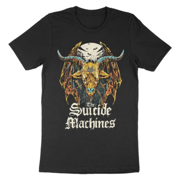 kenny The Suicide Machines Merch Baphomet Tee