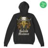 kenny The Suicide Machines Merch Baphomet Zip Up Hoodie