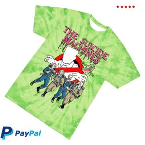 kenny The Suicide Machines Merch Ghostbusters Tie Dye Tee1
