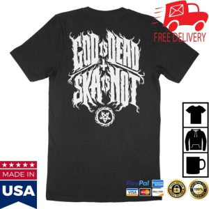 kenny The Suicide Machines Merch God Is Dead X Ska Is Not Tee